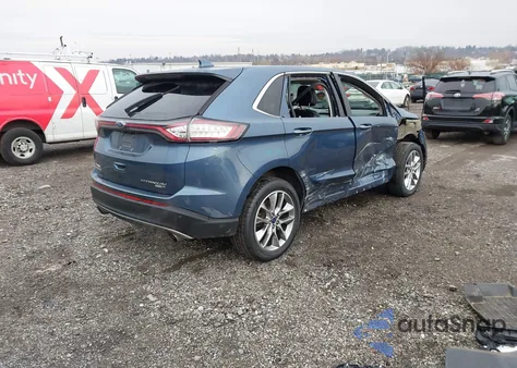 2018 Ford Edge Titanium z USA, uszkodzony, nr VIN 2FMPK4K91JBC21954